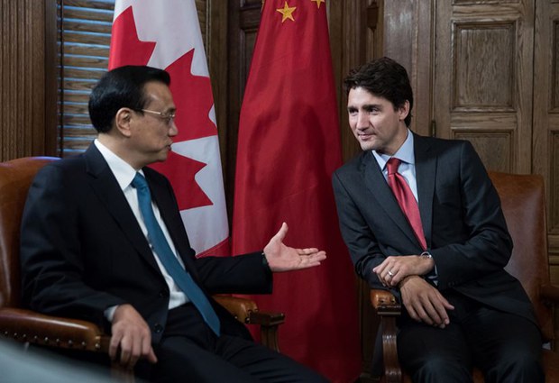 ཁེ་ན་ཌ་དང་རྒྱ་ནག་གི་འབྲེལ་ལམ་ཉེ་རུ་འགྲོ་བཞིན་པ།