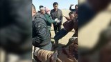སོག་པོའི་འབྲོག་པ་དང་རྒྱ་ཧིན་མི་རིགས་ཀྱི་ཞིང་པ་བར་རྩྭ་རའི་རྩོད་རྙོག