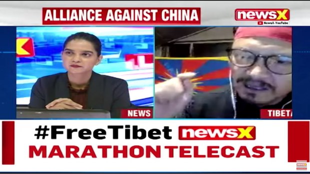 རྒྱ་གར་གྱི་བརྙན་འཕྲིན་ནང་བོད་རྒྱ་གཉིས་ཀྱི་ས་མཚམས་སྐོར།