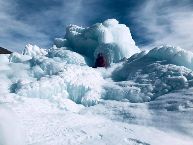 ཆུ་ཡི་དཀའ་ངལ་སེལ་ཐབས་སུ་གངས་རིའམ་བཅོས་མའི་འཁྱགས་རོམ།