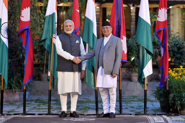 རྒྱ་གར་དང་བལ་ཡུལ་གཉིས་དབར་གྱི་འབྲེལ་བ་དམ་ཟབ་ཡོད་སྐོར་གསུངས་བ།