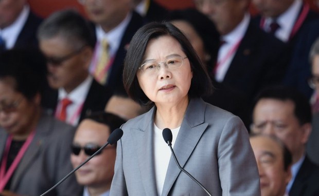  ཐེ་ཝན་སྲིད་འཛིན་གྱིས་འོས་བསྡུའི་སྔོན་རྒྱ་ནག་གི་གནོན་ཤུགས་འགོག་ཐབས་སུ་ཁྲིམས་གཞི་གཏན་འབེབས་དགོས་པ་གསུངས་བ།