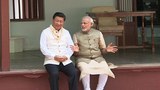 རྒྱ་གར་ནག་གི་དབུ་ཁྲིད་གཉིས་Sabarmati Ashramལ་མཇལ་འཕྲད་སྐབས། ༢༠༡༤།༩།༡༧