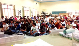 བཅའ་ཁྲིམས་བསྐྱར་བཅོས་ཟིན་བྲིས་ཐོག་བགྲོ་གླེང་།