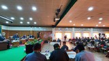 བཙན་བྱོལ་བོད་མིའི་ས་གནས་མགོ་འཛིན་རྣམ་པའི་ཚོགས་ཆེན་ཐེངས་བཅུ་བཞི་པ་དབུ་ཚུགས་སོང་།