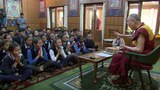 ༧གོང་ས་མཆོག་ནས་སློབ་གྲྭ་ཁག་༢༠་ནས་ཕེབས་པའི་དགེ་སློབ་གྲངས་༦༠་ལ་བཀའ་སློབ་གནང་སྐབས། ༢༠༡༦།༤།༡༦