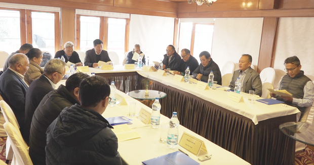 བོད་རྒྱ་ཞི་མོལ་ལས་དོན་ཚོགས་ཆུང་གི་ཚོགས་འདུ་ཐེངས་སོ་གཉིས་པའི་སྐབས། ༢༠༡༩།༡༢།༡༡