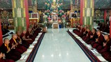 བཀའ་ཟུར་རྒྱ་རི་རིན་པོ་ཆེ་མཆོག་གི་དགོངས་རྫོགས་ཞེ་དགུའི་མཆོད་འབུལ་གནང་ཡོད་པ།