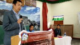 འཕྲོད་བསྟེན་བཀའ་བློན་ཚེ་རིང་དབང་ཕྱུག་མཆོག་གིས་རྒྱལ་སྤྱིའི་མནར་གཅོད་ཉིན་མོར་གཏམ་བཤད་སྤེལ་བཞིན་པ། ༢༠༡༤།༦།༢༢