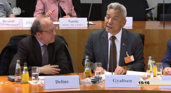 དམིགས་བསལ་སྐུ་ཚབ་ཟུར་པ་སྐལ་བཟང་རྒྱལ་མཚན་ལགས་ཉན་ཞིབ་སྐབས། ༢༠༡༩།༥།༨ དམིགས་བསལ་སྐུ་ཚབ་ཟུར་པ་སྐལ་བཟང་རྒྱལ་མཚན་ལགས་ཉན་ཞིབ་སྐབས། ༢༠༡༩།༥།༨