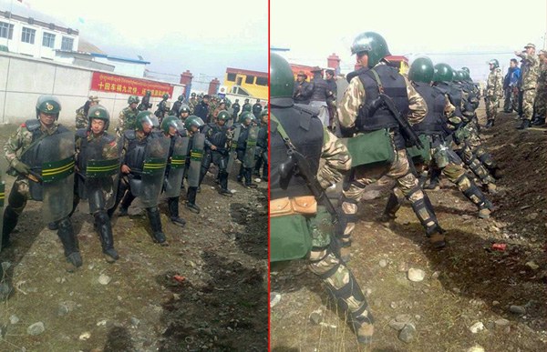 འབྲི་རུ་ཁུལ་ལ་རྒྱ་ནག་གི་དམག་མི་དཀྲམ་ཡོད་པའི་རྣམ་པ། འབྲི་རུ་ཁུལ་ལ་རྒྱ་ནག་གི་དམག་མི་དཀྲམ་ཡོད་པའི་རྣམ་པ།