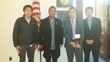 དབུས་བོད་ཀྱི་གཞོན་ནུའི་ཚོགས་གཙོ་ཨ་རིའི་གྲོས་ཚོགས་ཀྱི་འཐུས་མིའི་ལས་ཁུངས་སུ་བཅར་སྐབས། ༢༠༡༤།༣།༡༣