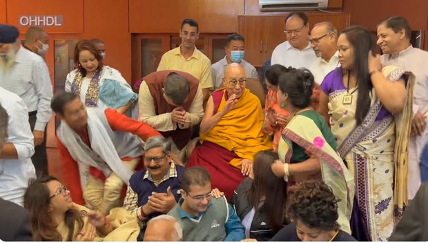 རྒྱ་གར་བོད་དོན་རྒྱབ་སྐྱོར་ཚོགས་པ་འདྲ་མིན་གྱི་ཚོགས་མི་ཁག་ཅིག་གིས་༧གོང་ས་མཆོག་ལ་མཇལ་ཁ་ཞུས་འདུག རྒྱ་གར་བོད་དོན་རྒྱབ་སྐྱོར་ཚོགས་པ་འདྲ་མིན་གྱི་ཚོགས་མི་ཁག་ཅིག་གིས་༧གོང་ས་མཆོག་ལ་མཇལ་ཁ་ཞུས་འདུག