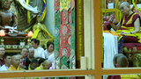 ༸གོང་ས་མཆོག་ནས་ལྷོ་ཤར་ཨེ་ཤེ་ཡའི་དད་ལྡན་ཆོས་ཞུ་བར་བཀའ་ཆོས་སྩོལ་བཞིན་པ། ༢༠༡༤།༩།༢༤