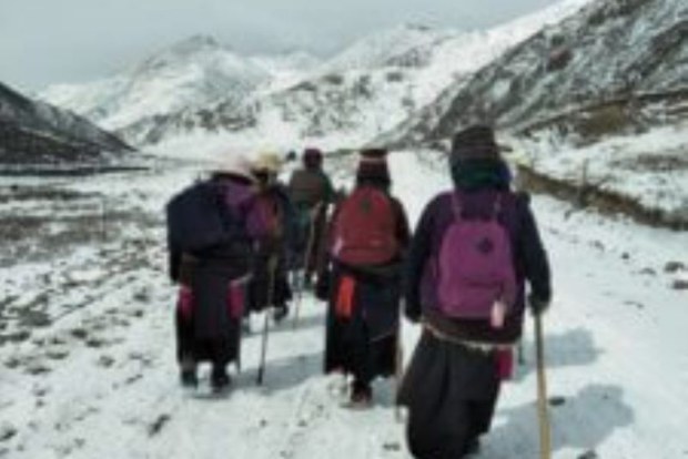 ལྷ་མོ་སྒྲོལ་མ་སོགས་གནས་སྐོར་བསྐྱོད་བཞིན་པ། ༢༠༡༨