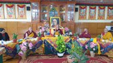 རྒྱལ་སྤྱིའི་དགེ་ལྡན་ལྷན་ཚོགས་ཀྱི་ངོས་ནས་ཕྱི་རྒྱལ་བའི་རེ་འདོད་ལྟར་གཞུང་ཆེན་གྱི་འགྲེལ་པ་བརྩམས་རྒྱུར་འབད་དགོས་སྐོར་དགའ་ལྡན་ཁྲི་རིན་པོ་ཆེས་གསུངས་པ།