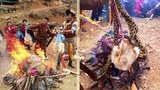 བདེ་ཆེན་ཕྱོགས་སུ་གཅན་གཟན་པགས་རིགས་ཀྱི་རྒྱན་གོས་མེར་བསྲེཊ་སྐབས། ༢༠༡༥།༢།༢༨