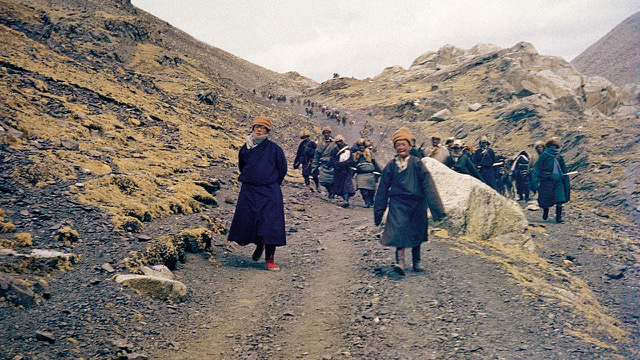 ༧གོང་ས་མཆོག་བཙན་བྱོལ་དུ་ཕེབས་སྐབས། 