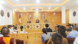 ཆེས་མཐོའི་ཁྲིམས་ཞིབ་ཁང་དུ་ཁ་མཆུ་ཨང་༢༠་པའི་ཐད་ཉན་ཞིབ་སྐབས། ༢༠༡༩།༦།༡༧