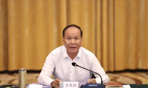 རྒྱ་ནག་གཞུང་གིས་བོད་རིགས་དམར་ཤོག་འགོ་ཁྲིད་ཆེ་དགྲ་ལྷར་སྒྲིག་འགལ་ཁྲིམས་འགལ་གྱི་གནད་དོན་འོག་ཞིབ་བཤེར་བྱེད་བཞིན་པ།