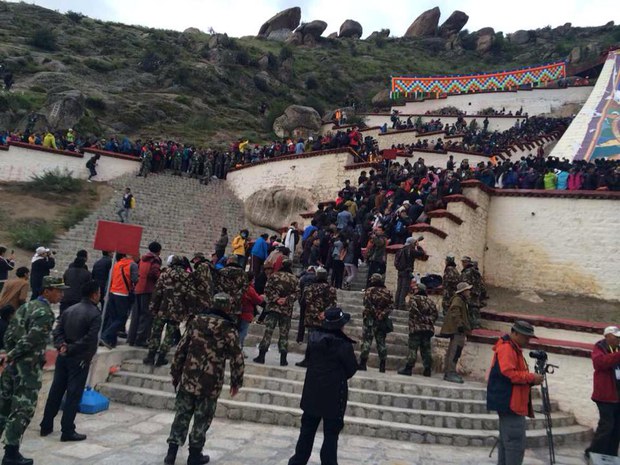 དམག་གིས་ཁེངས་བའི་འབྲས་སྤུངས་ཞོ་སྟོན་སྐབས། ༢༠༡༤།༨།༢༥