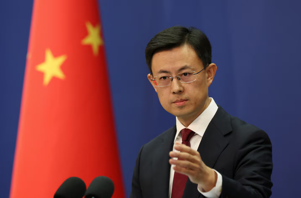 Chinese Foreign Ministry spokesperson Guo Jiakun .png Chinese Foreign Ministry spokesperson Guo Jiakun .png