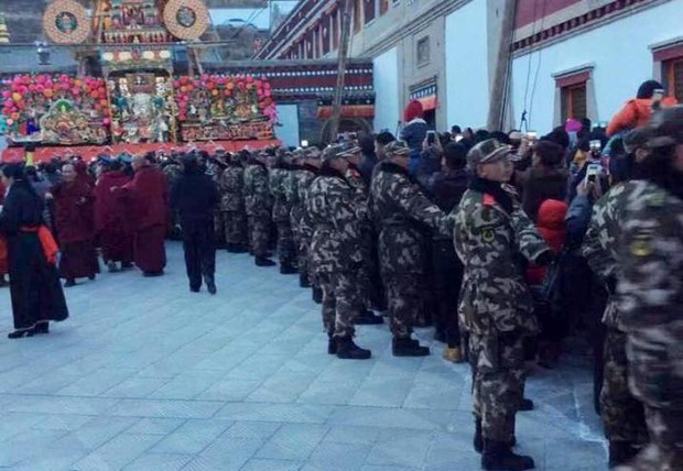 རྗེ་སྐུ་འབུམ་དགོན་པའི་བཅོ་ལྔ་མཆོད་པའི་སྐབས། ༢༠༡༦།༢།༢༢