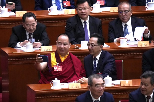རྒྱལ་མཚན་ནོར་བུ་བསྐྱར་དུ་བོད་རང་སྐྱོང་ལྗོངས་ཟེར་བའི་ནང་བསྟན་མཐུན་ཚོགས་ཀྱི་ཚོགས་གཙོར་བསྐོ་གཞག་བྱས་བ་ནི་རྒྱ་ནག་གི་ཆབ་སྲིད་ཀྱི་ལག་ཆའི་ཆེད་ཡིན་པ་ཉམས་ཞིབ་པས་ངོས་འཛིན་གནང་གི་འདུག