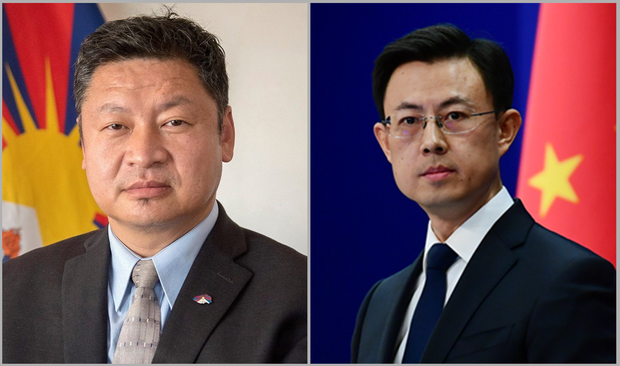 རྒྱ་ནག་གཞུང་གིས་གྲོས་མོལ་སྒོ་ཕྱེ་ཡོད་ཚེ་བོད་རྒྱའི་དཀའ་རྙོག་སེལ་ཐབས་ཀྱི་གྲོས་མོལ་བྱེད་དགོས་པ་བོད་མིའི་སྒྲིག་འཛུགས་ཀྱི་མགྲིན་ཚབ་པས་ལན་འདེབས་གནང་བྱུང་། རྒྱ་ནག་གཞུང་གིས་གྲོས་མོལ་སྒོ་ཕྱེ་ཡོད་ཚེ་བོད་རྒྱའི་དཀའ་རྙོག་སེལ་ཐབས་ཀྱི་གྲོས་མོལ་བྱེད་དགོས་པ་བོད་མིའི་སྒྲིག་འཛུགས་ཀྱི་མགྲིན་ཚབ་པས་ལན་འདེབས་གནང་བྱུང་།
