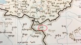 བོད་དང་རྒྱ་གར་གྱི་ས་འབྲེལ་རྟ་དབང་ཕྱོགས་ཀྱི་ས་ཁྲ། 