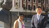 བོད་དོན་རྒྱབ་སྐྱོར་བ་ལྕམ་(Sandy Kalyan) མཆོག་དང་ལྷན།