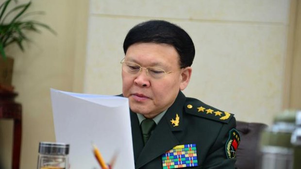 རྒྱ་ནག་དབུས་དམག་དོན་ལྷན་ཁང་གི་དམག་སྤྱི་ཆེན་མོ་ཀྲང་ཡང་ (Zhang Yang)