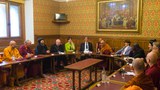 ༧གོང་ས་མཆོག་དབྱིན་ཡུལ་ལ་ཆིབས་བསྐྱུར་མཛད་འཕྲིན་སྐབས། ༢༠༡༥།༩།༢༡