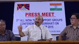 རྒྱ་གར་རྒྱལ་ཡོངས་བོད་དོན་རྒྱབ་སྐྱོར་ཚོཊ་པའི་གསར་འགོད་ལྷན་ཚོགས་སྐབས། ༢༠༡༥།༡༠།༣༡