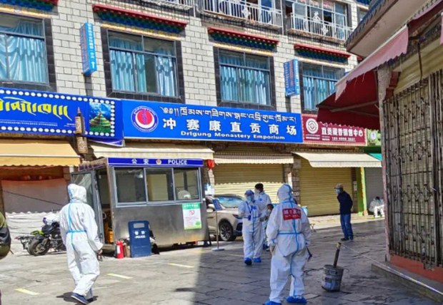 ཚེས་༧ཉིན་བོད་རང་སྐྱོང་ལྗོངས་ཟེར་བ་ཁྱོན་ཡོངས་སུ་ཏོག་དབྱིབས་རིམས་ནད་འགོས་བའི་ནད་པ་མི་གྲངས་༡༠ཐོན་འདུག