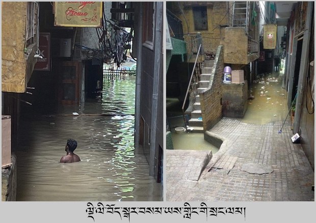 བོད་མིའི་སྒྲིག་འཛུགས་ཀྱིས་ཀུ་ལུ་མ་ན་ལི་ཁུལ་དུ་ཆུ་རུད་ཀྱི་གནོད་ཐེབས་མི་མང་ལ་རོགས་སྐྱོར་གནང་འདུག