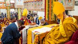 བྱང་ཨ་རིའི་བོད་མི་ཡོངས་དང་བོད་ཁྱིམ་སློབ་ཟུར་ཚོགས་པས་༧གོང་ས་མཆོག་ལ་བརྟན་བཞུགས་བསྟར་འབུལ་ཞུས་སོང་།