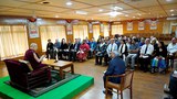 ༧གོང་ས་མཆོག་དང་ཨ་རིའི་འགྲེམ་སྟོན་ཆེད་ལས་པ་མཇལ་མོལ་སྐབས། ༢༠༡༨།༡༠།༢༩