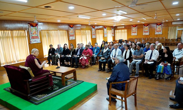 ༧གོང་ས་མཆོག་དང་ཨ་རིའི་འགྲེམ་སྟོན་ཆེད་ལས་པ་མཇལ་མོལ་སྐབས། ༢༠༡༨།༡༠།༢༩