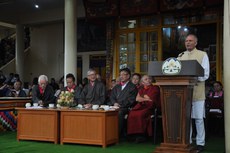 བཞུགས་སྒར་དུ་༧གོང་ས་མཆོག་གི་འཁྲུངས་སྐར་དུས་ཆེན་སྲུང་བརྩི་གནང་བཞིན་པ། ༢༠༡༦།༦།༧
