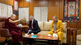 ཁལ་མུཀ་སྤྱི་མཐུན་རྒྱལ་ཁབ་ཀྱི་སྲིད་འཛིན་དང་༧གོང་ས་མཆོག་མཇལ་མོལ་སྐབས། ༢༠༡༨།༡༡།༣༠