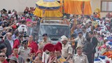 ༧གོང་ས་རྒྱལ་བ་རིན་པོ་ཆེ་མཆོག་ལ་དྭགས་སླེ་ཞི་བའི་ཚལ་ཕོ་བྲང་ལ་ཞབས་སོར་འཁོད་སྐབས། ༢༠༡༧།༦།༢༨