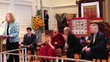 སྤྱི་ནོར་༧གོང་ས་མཆོག་གིས་་ཨ་མི་རི་ཀའི་Atlantaགྲོང་ཁྱེར་ནང་མཛད་འཕྲིན་སྐྱོང་བཞིན་པ།