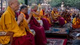 ༸གོང་ས་མཆོག་འཛམ་གླིང་ཞི་བདེའི་སྨོན་ལམ་གྱི་ཚོགས་མགོན་དུ་ཆིབས་སྒྱུར་བསྐྱངས་པ།