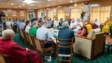 ༧གོང་ས་མཆོག་གིས་ཡུལ་གྲུ་ཁག་འདྲ་མིན་གྱི་ཤེས་ཡོན་དང་འབྲེལ་བའི་ཆེད་ལས་མི་སྣ་དང་མཇལ་མོལ་སྐབས། ༢༠༡༩།༧།༨