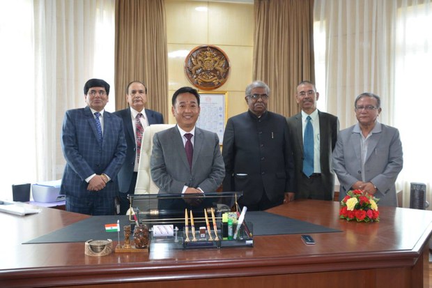 རྒྱ་གར་འབྲས་ལྗོངས་མངའ་སྡེའི་སྤྱི་ཁྱབ་བློན་ཆེན་གསར་པ་སྐུ་ཞབས་(Prem Singh Tamang)མཆོག རྒྱ་གར་འབྲས་ལྗོངས་མངའ་སྡེའི་སྤྱི་ཁྱབ་བློན་ཆེན་གསར་པ་སྐུ་ཞབས་(Prem Singh Tamang)མཆོག
