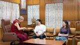༧གོང་ས་མཆོག་དང་རྒྱ་གར་གྱི་དབྱུག་རྩེད་པ་གྲགས་ཅན་(Sachin Tendulkar)དང་སྐུ་ཟླ། ༢༠༡༨།༥།༣