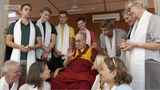 ༧གོང་ས་སྐྱབས་མགོན་ཆེན་པོ་མཆོག་གིས་(Denmark)་རྒྱལ་ཁབ་ནས་ཕེབས་པའི་མི་སྣ་ཁག་གཅིག་ལ་མཇལ་མོལ་སྐབས། ༢༠༡༩།༩།༡༡