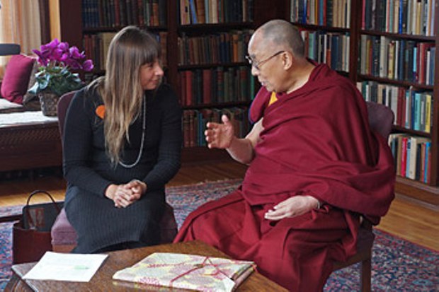 ཚན་རིག་པ་མཁས་ཅན་ལྕམ་Eve Ekmanདང་༧གོང་ས་མཆོག་རྣམ་གཉིས། ༢༠༡༦།༢།༢༢