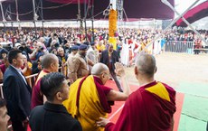 ༧གོང་ས་སྐྱབས་མགོན་ཆེན་པོ་མཆོག་གིས་གནས་མཆོག་རྡོ་རྗེ་གདན་དུ་ཆོས་འབྲེལ་སྐབས། ༢༠༢༠།༡།༢